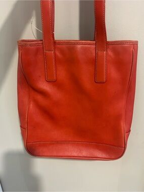 COACH‎ 7776 VINTAGE RED Hampton TOTE SHOULDER BAG